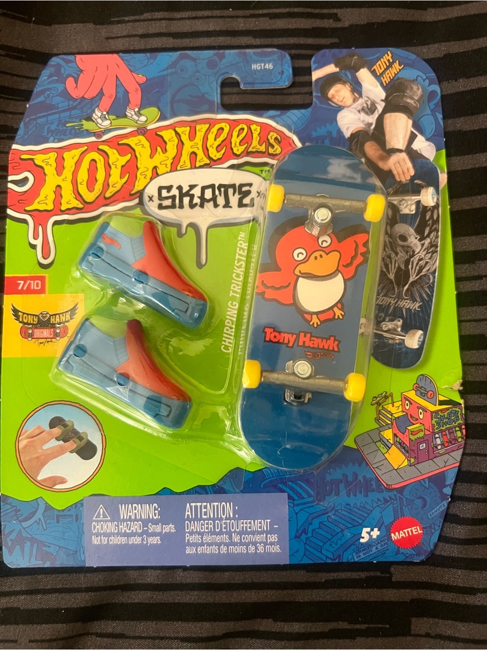 Hotwheels Tony Hawk Skate Fingerboard Set